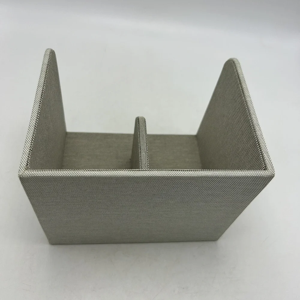 2 Caraway Food Storage Bin Holder Organizer Cabinet Gray x 2 Gray Canvas Read